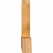 Ekena Millwork Portland Rough Sawn Timber Gable Bracket, Western Red Cedar, 72"W x 24"H x 4"D x 6"F, 8/12 Pitch GBW072X24X0406POR00RWR - alternate 2